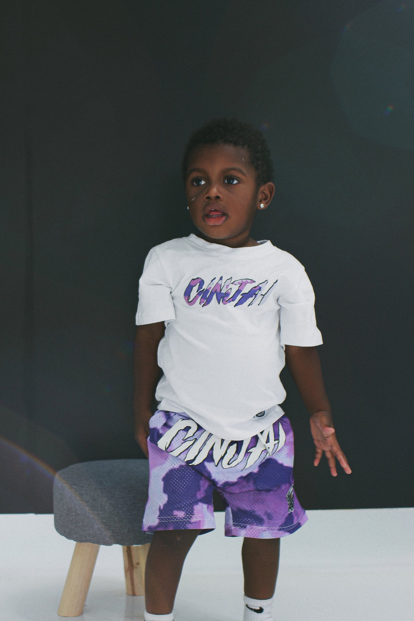 Kids Purple "Summer Jam" Set