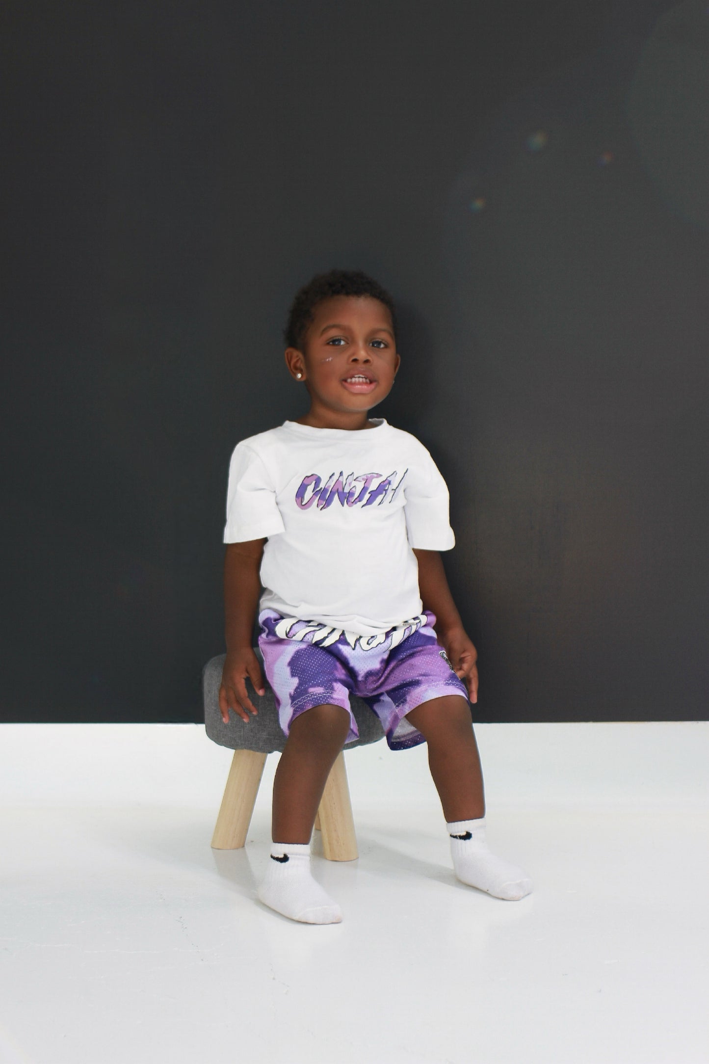 Kids Purple "Summer Jam" Set