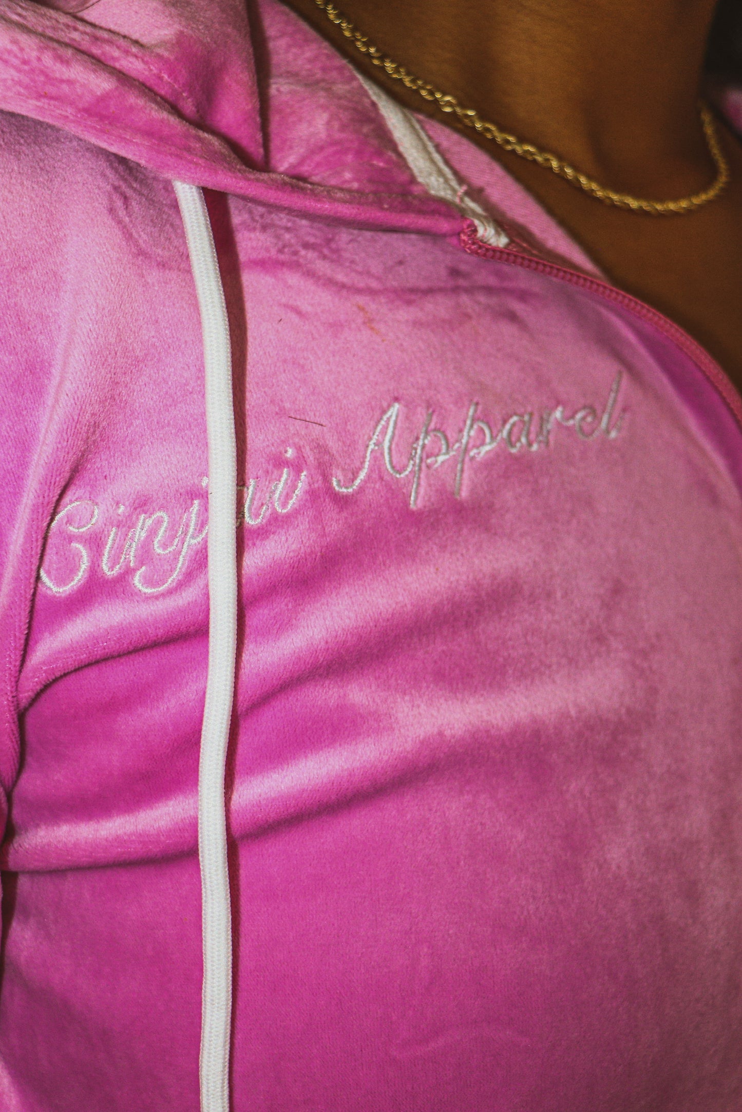 Pink "Signature Suede" Shorts