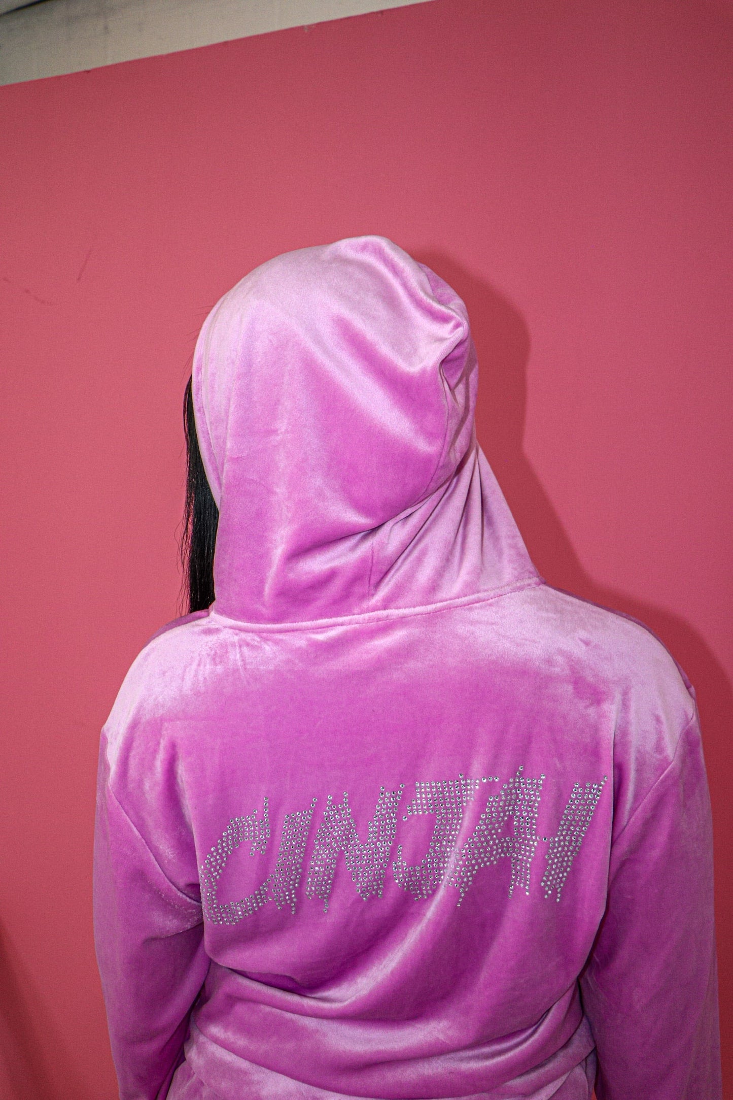 Pink "Signature Suede" Jacket